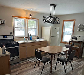 Kitchen in cabin