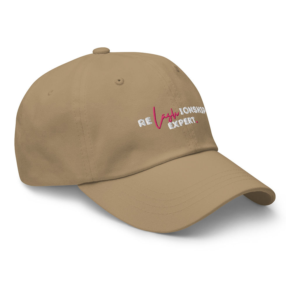 Thumbnail: ReLASHionship Expert White Text Hat