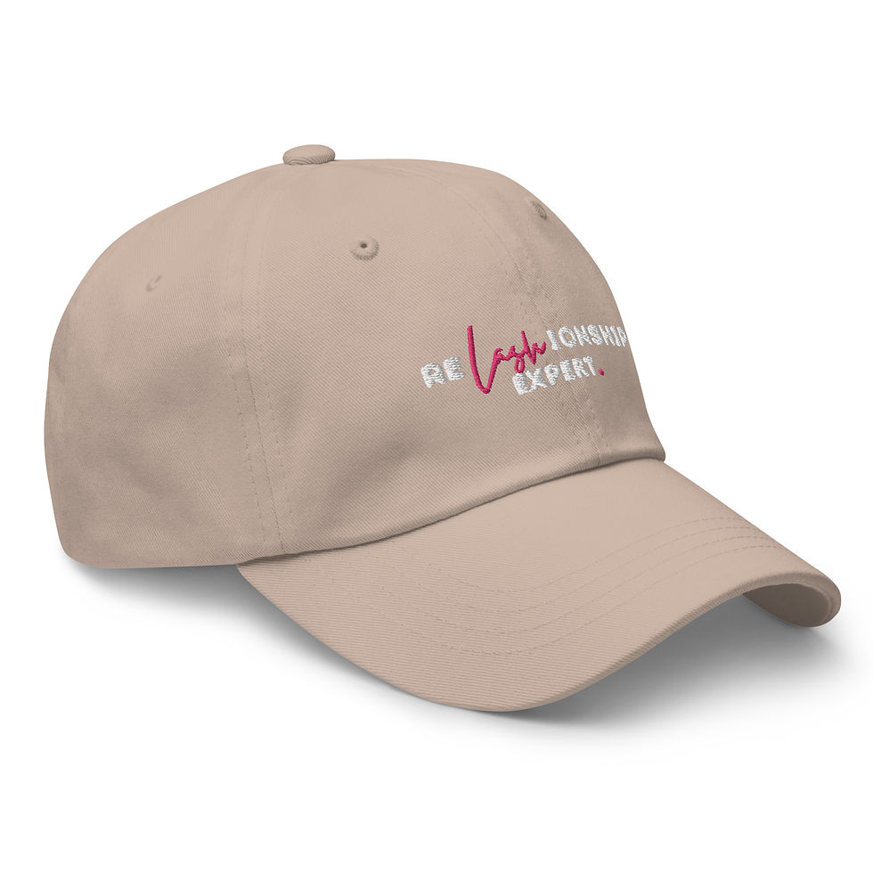 Thumbnail: ReLASHionship Expert White Text Hat