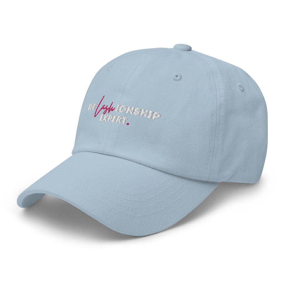 Thumbnail: ReLASHionship Expert White Text Hat