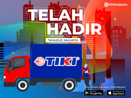 TIKI Ikut Ramaikan Aplikasi Wehelpyou, Kini Mitra Pengiriman Jadi Makin Lengkap