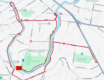 25 October Hansen Park Course 1.png