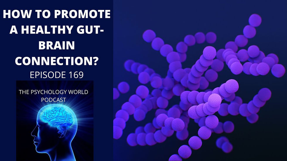 How To Promote A Healthy Gut-Brain Connection? A Biological Psychology Podcast Episode