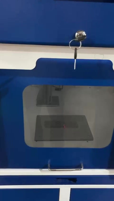 Thumbnail: Automatic Close Door Fiber Laser Marking Machine