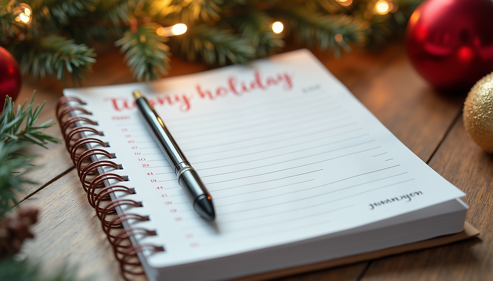 Maximize Your Holiday Cheer: Smart Strategies to Budget Time and Money