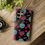 Thumbnail: Phone Case Turquoise Masani Floral Hearts Native Coquette iPhone Samsung Galaxy