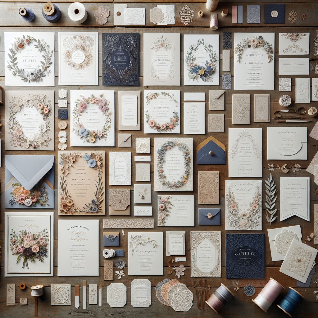 Trendy Wedding Stationery