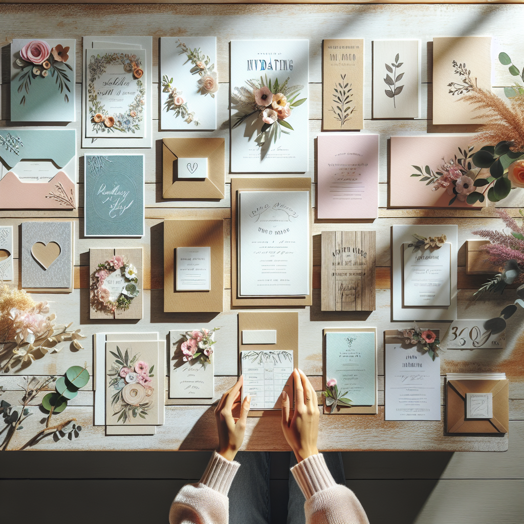 Wedding Invitation Styles