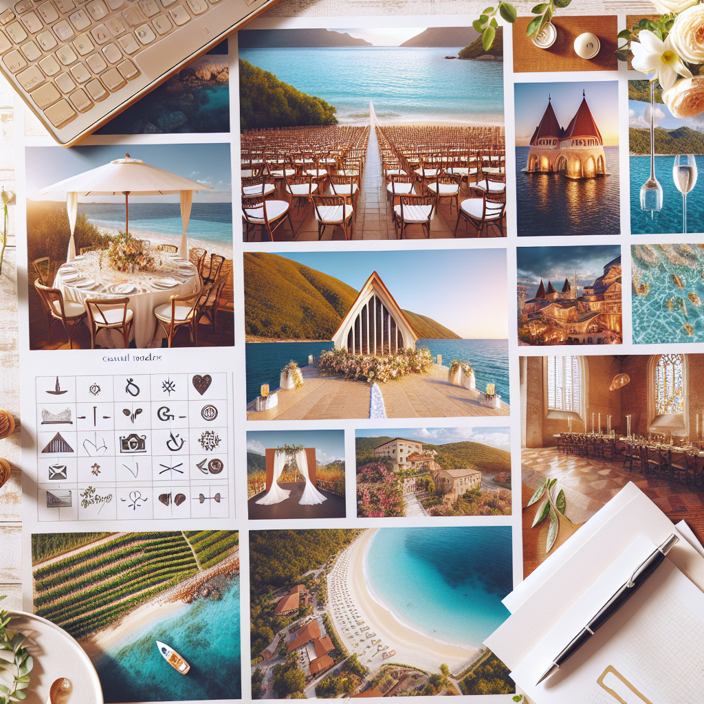 tropical beach wedding venue