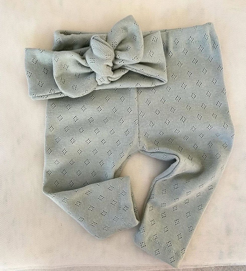 Miniature : + DE COULEURS : legging coton ajouré 