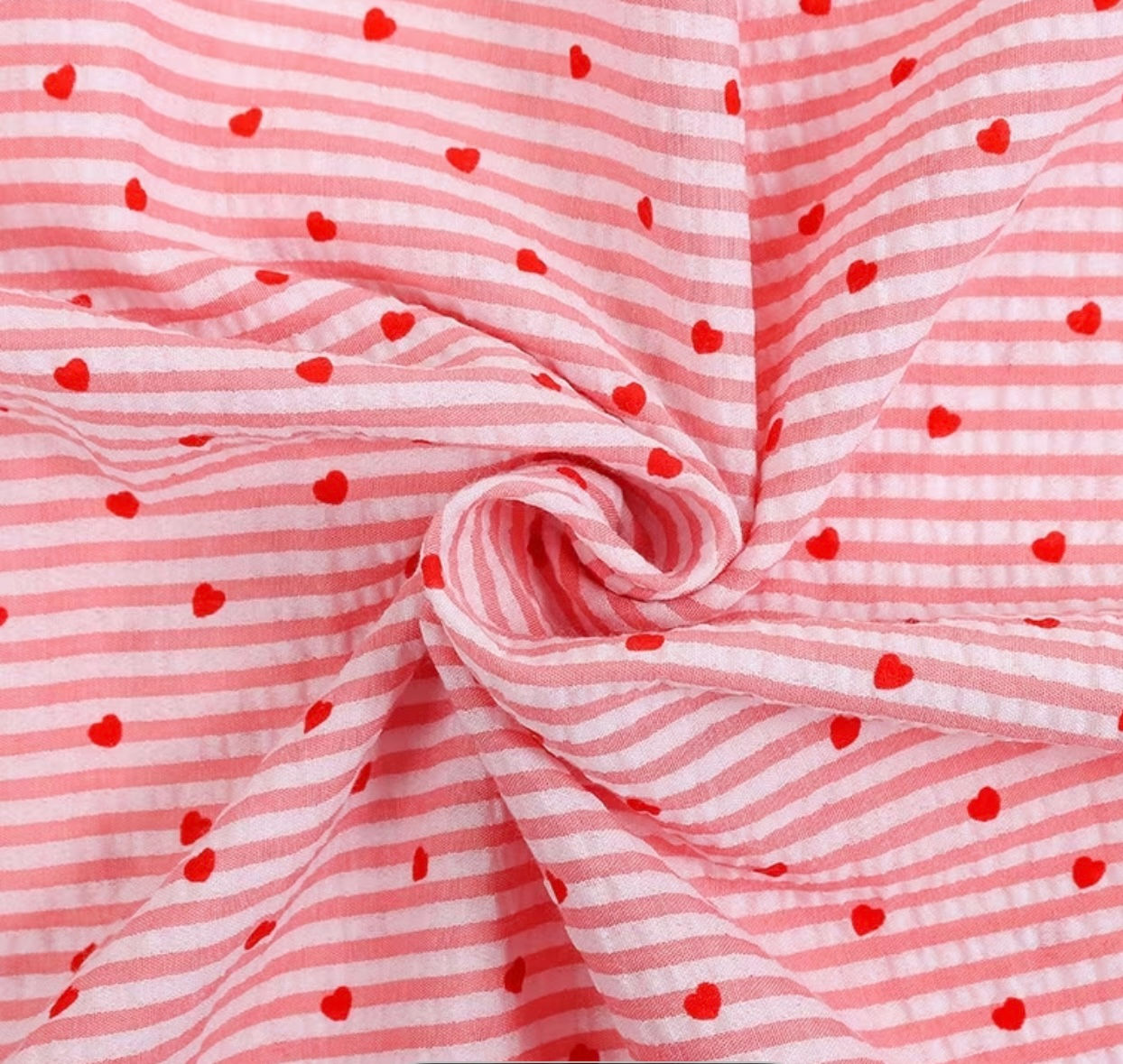 ROBE ou BARBOTEUSE rayé cœur ♥️ 