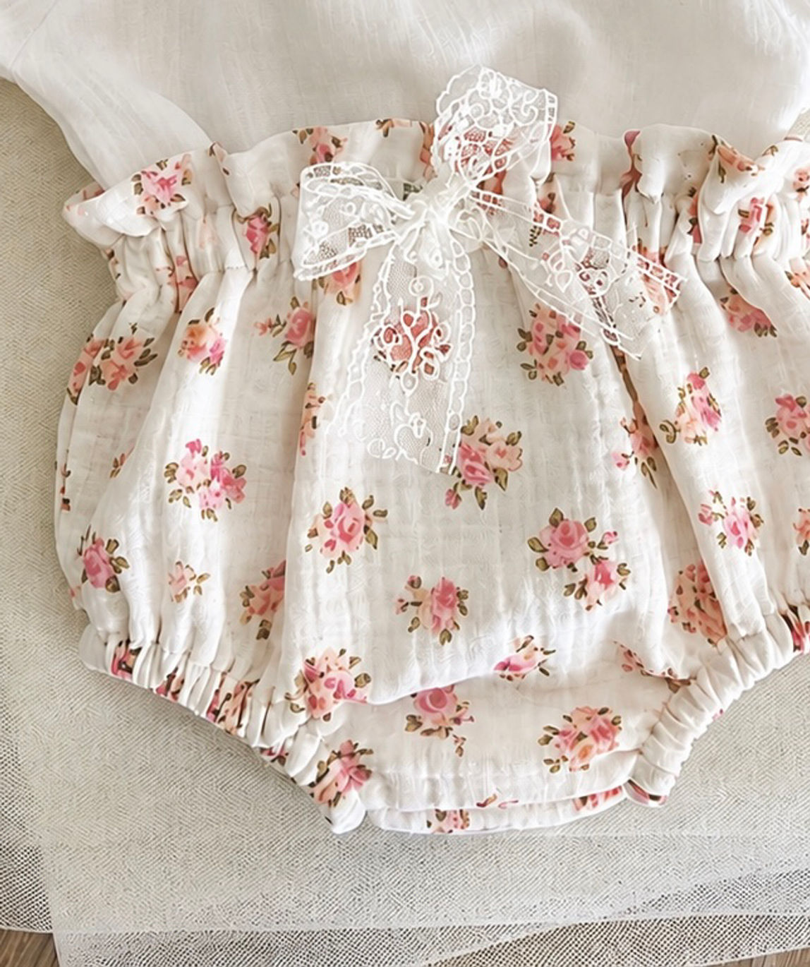Bloomer gaze de coton bouquet de fleurs 