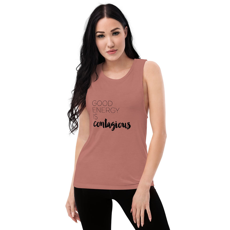Thumbnail: Good energy - Ladies’ Muscle Tank
