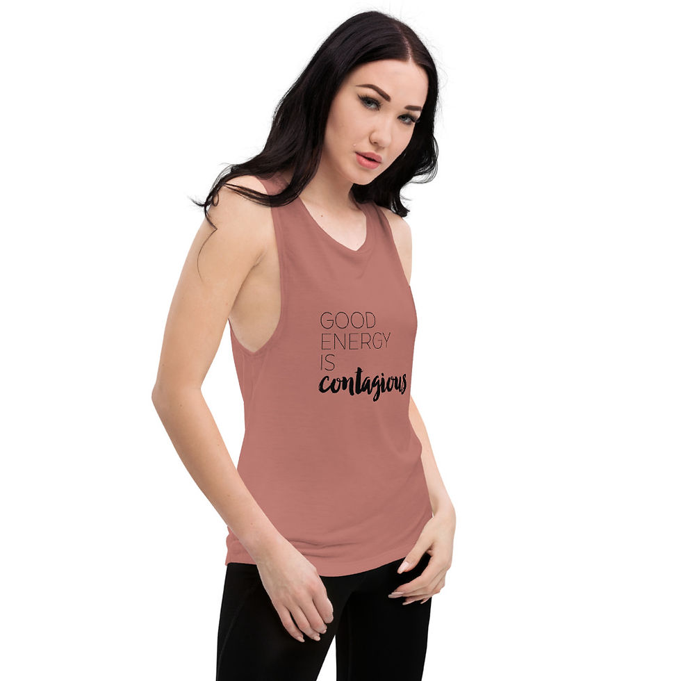 Thumbnail: Good energy - Ladies’ Muscle Tank