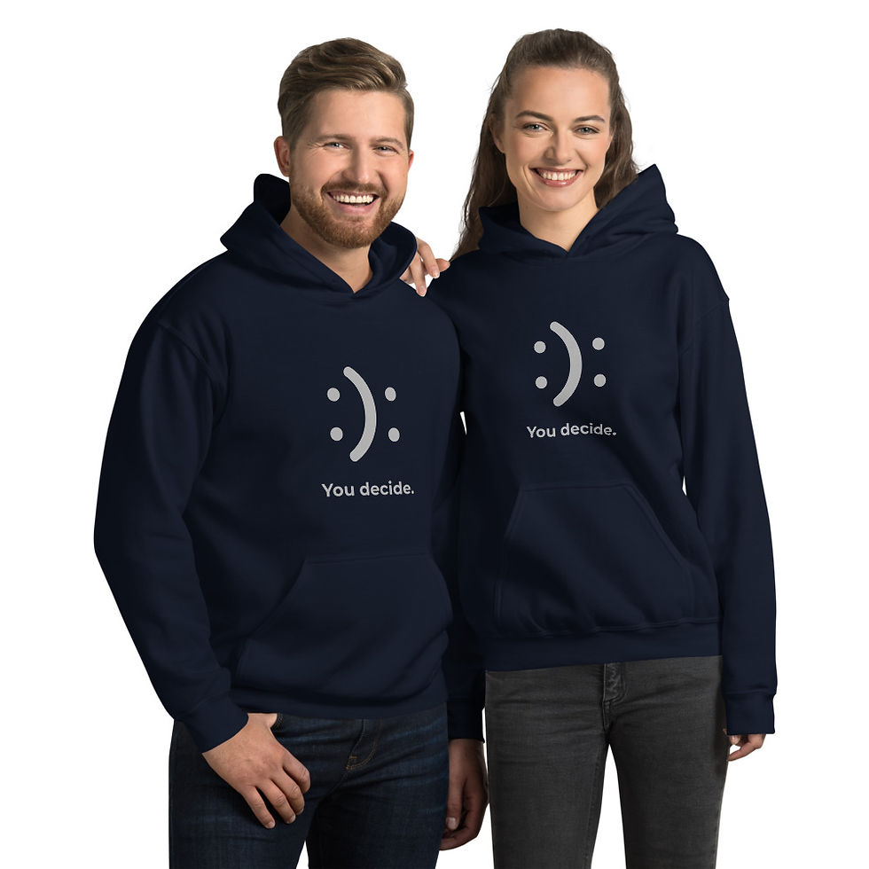 Thumbnail: You decide - Unisex Hoodie
