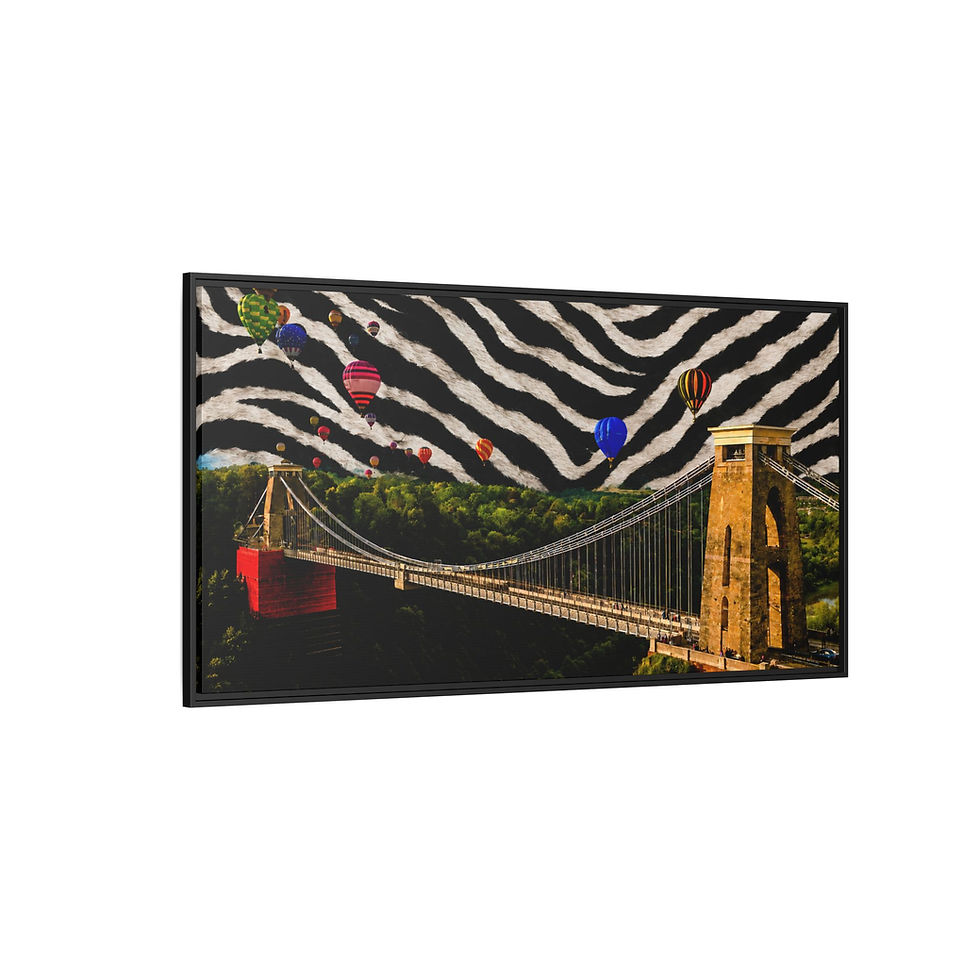 Thumbnail: Clifton Suspension Bridge – Zebra Edition product view 6