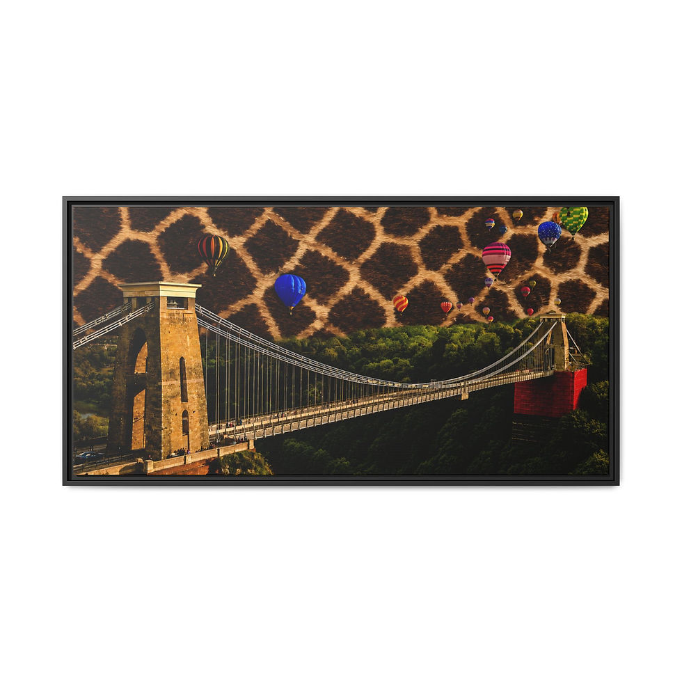 Thumbnail: Clifton Suspension Bridge – Giraffe Edition product view 3