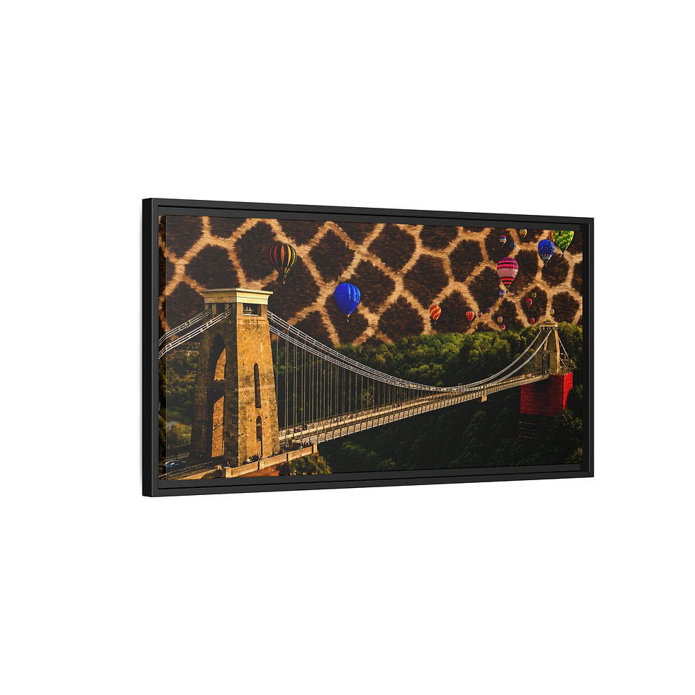 Thumbnail: Clifton Suspension Bridge – Giraffe Edition product view 8