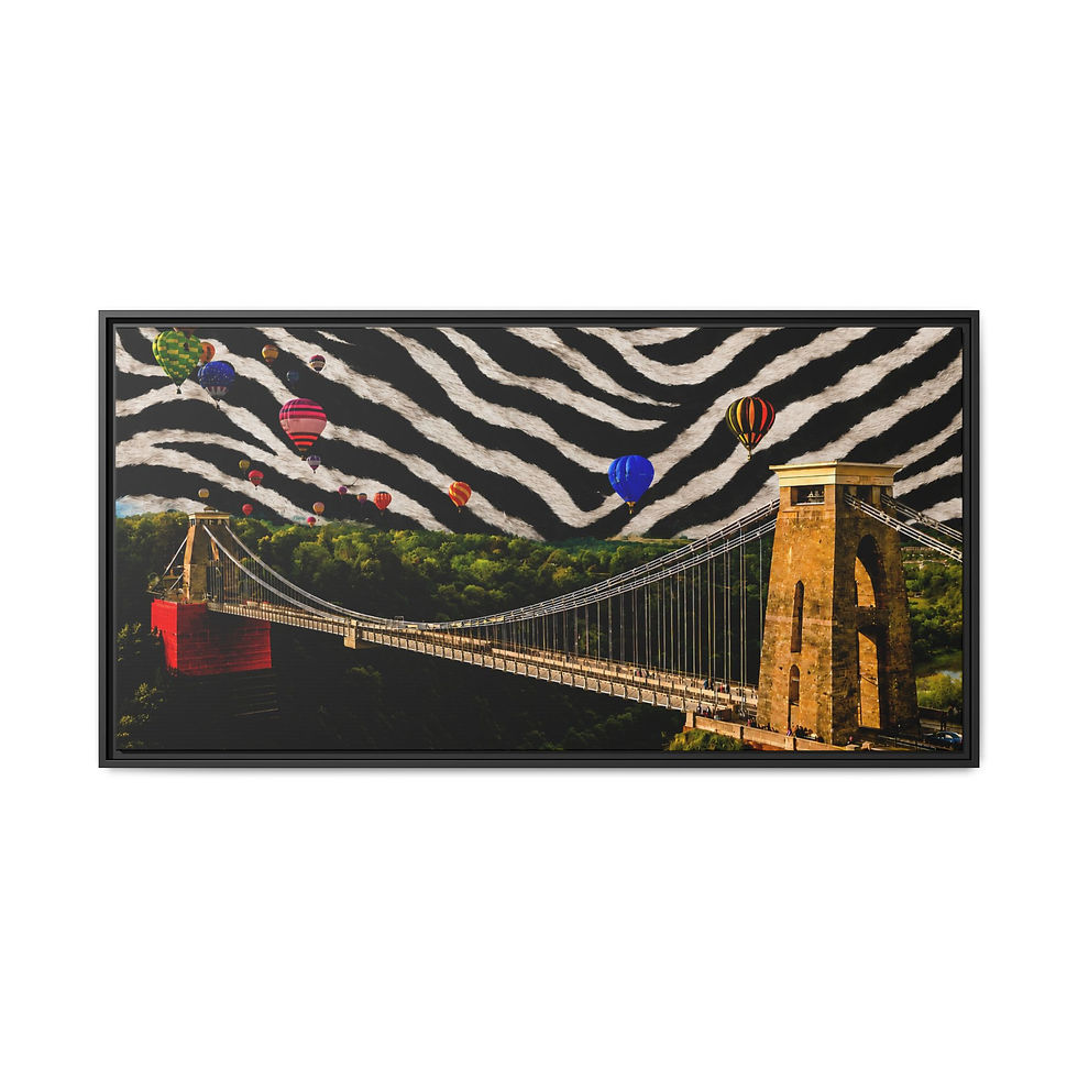 Thumbnail: Clifton Suspension Bridge – Zebra Edition product view 3