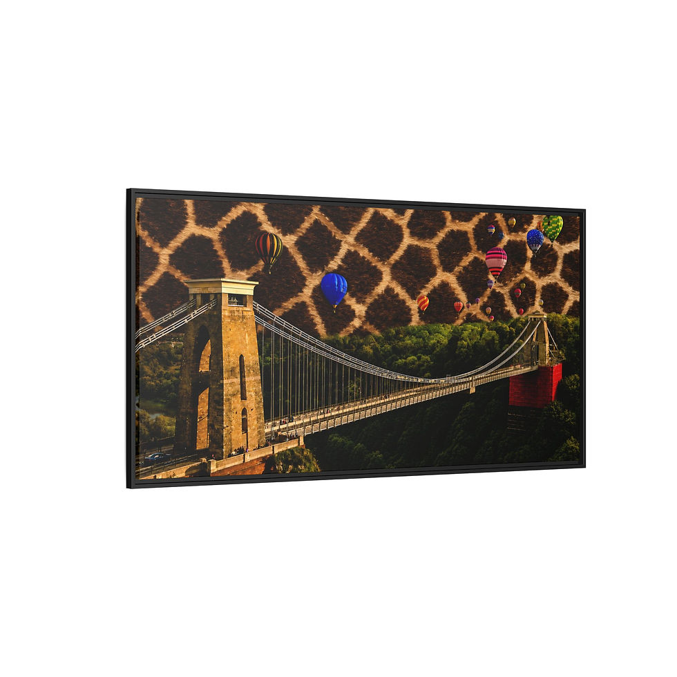 Thumbnail: Clifton Suspension Bridge – Giraffe Edition product view 6