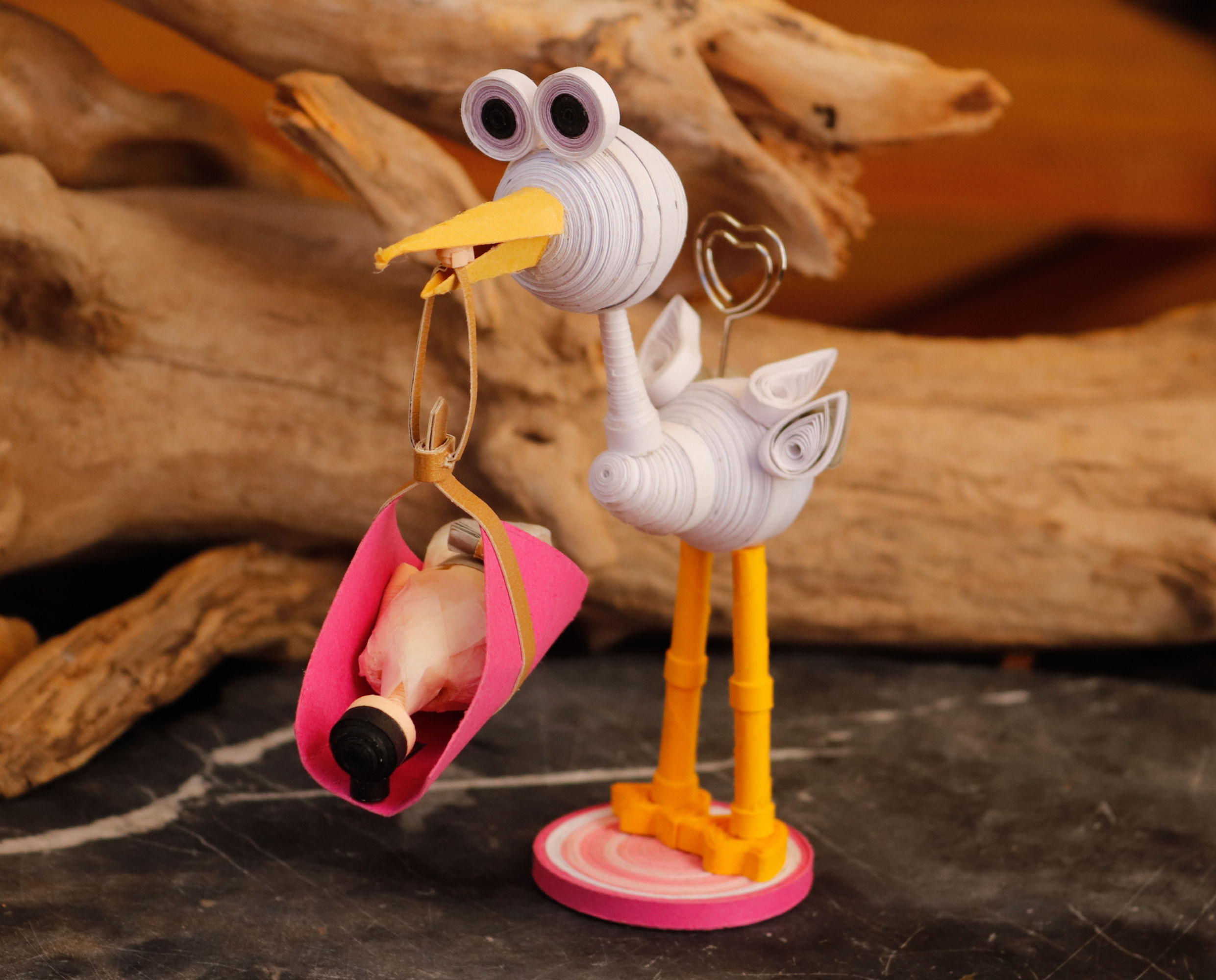 Sculpture en quilling 3D