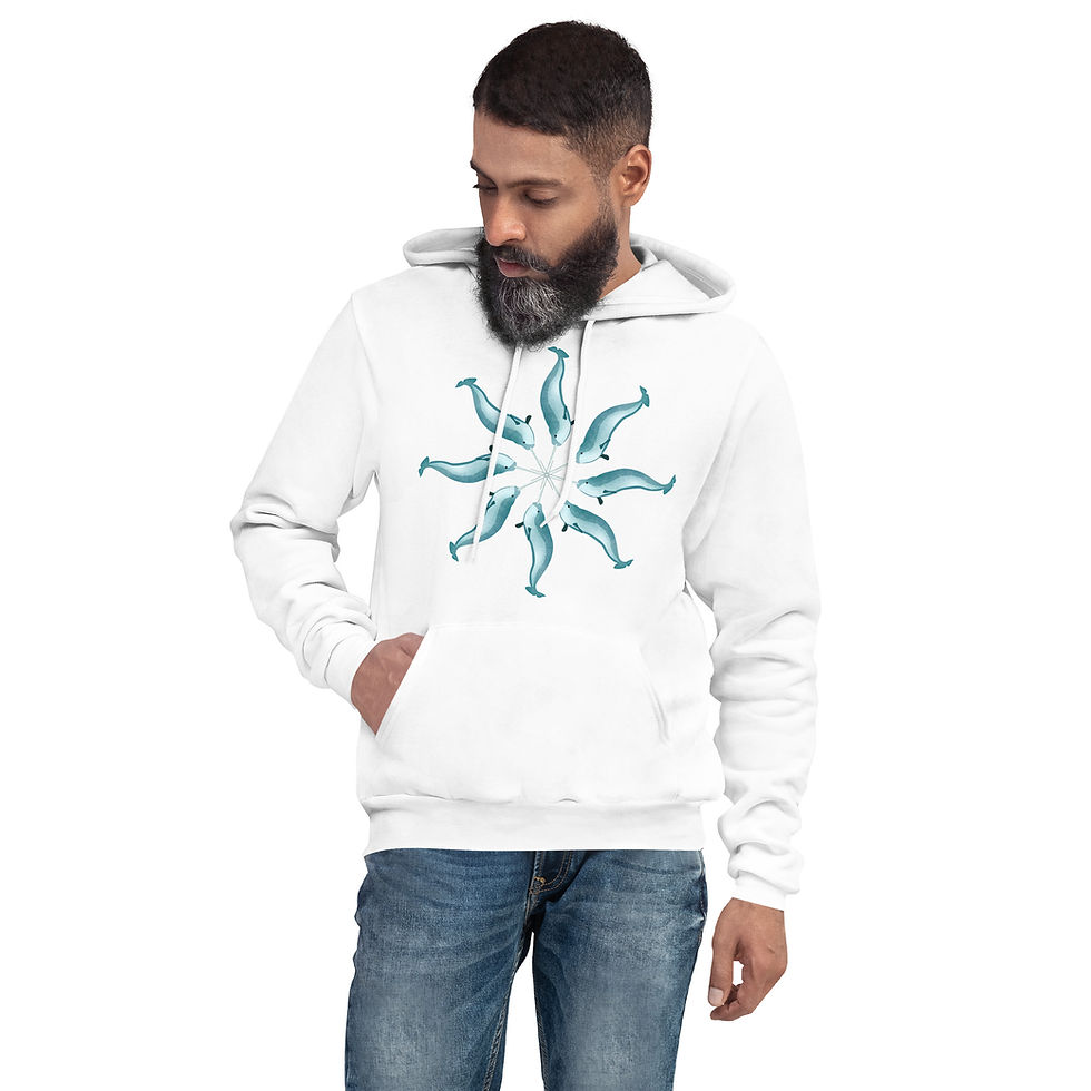 Thumbnail: Circle of Narwhals Extra-Soft Hoodie