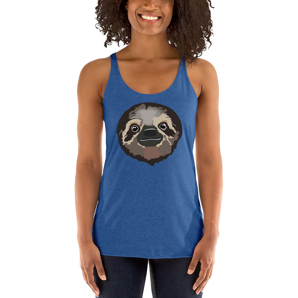 Thumbnail: Sloth Racerback Tank
