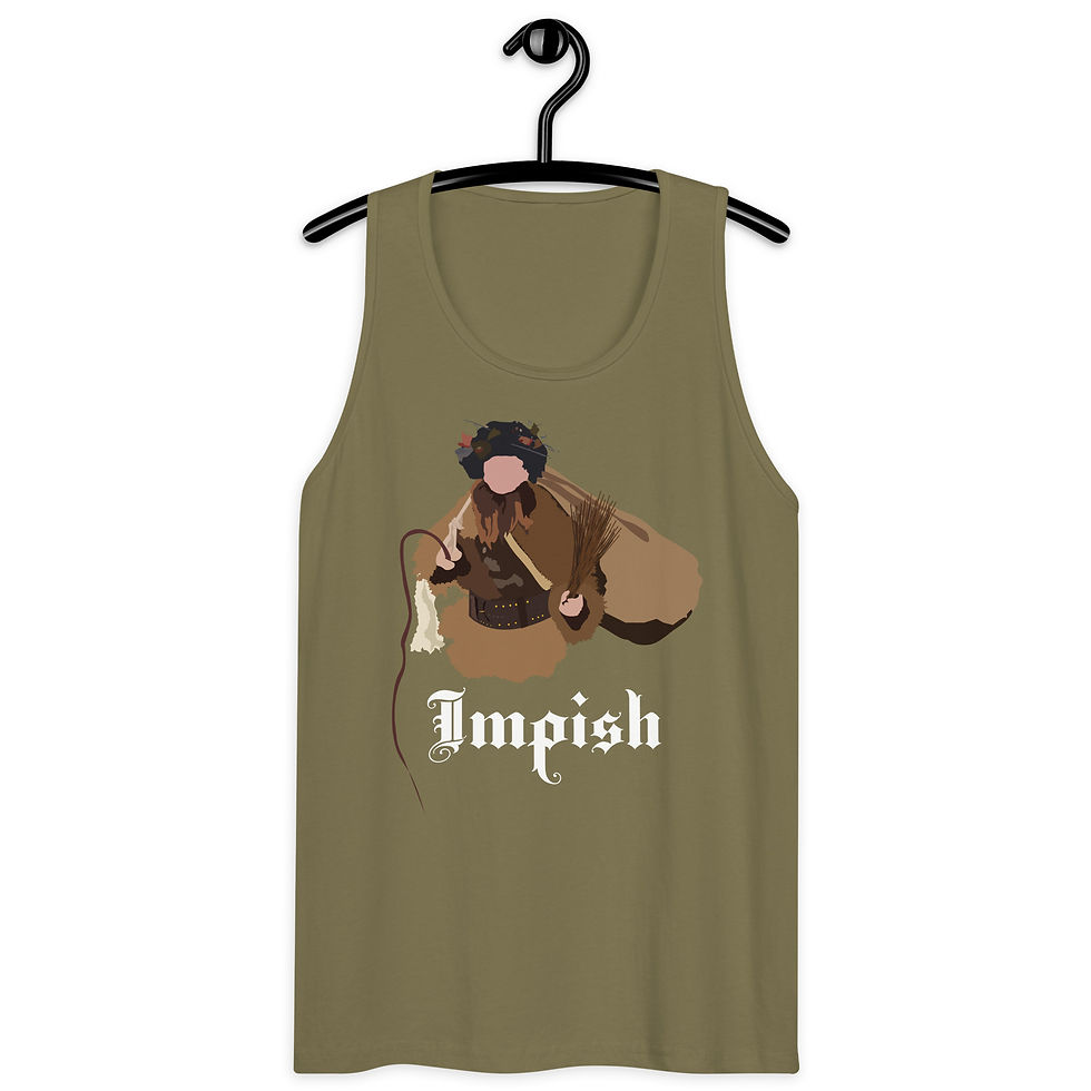 Thumbnail: Dwight Schrute Belsnickel "Impish" Premium Tank Top