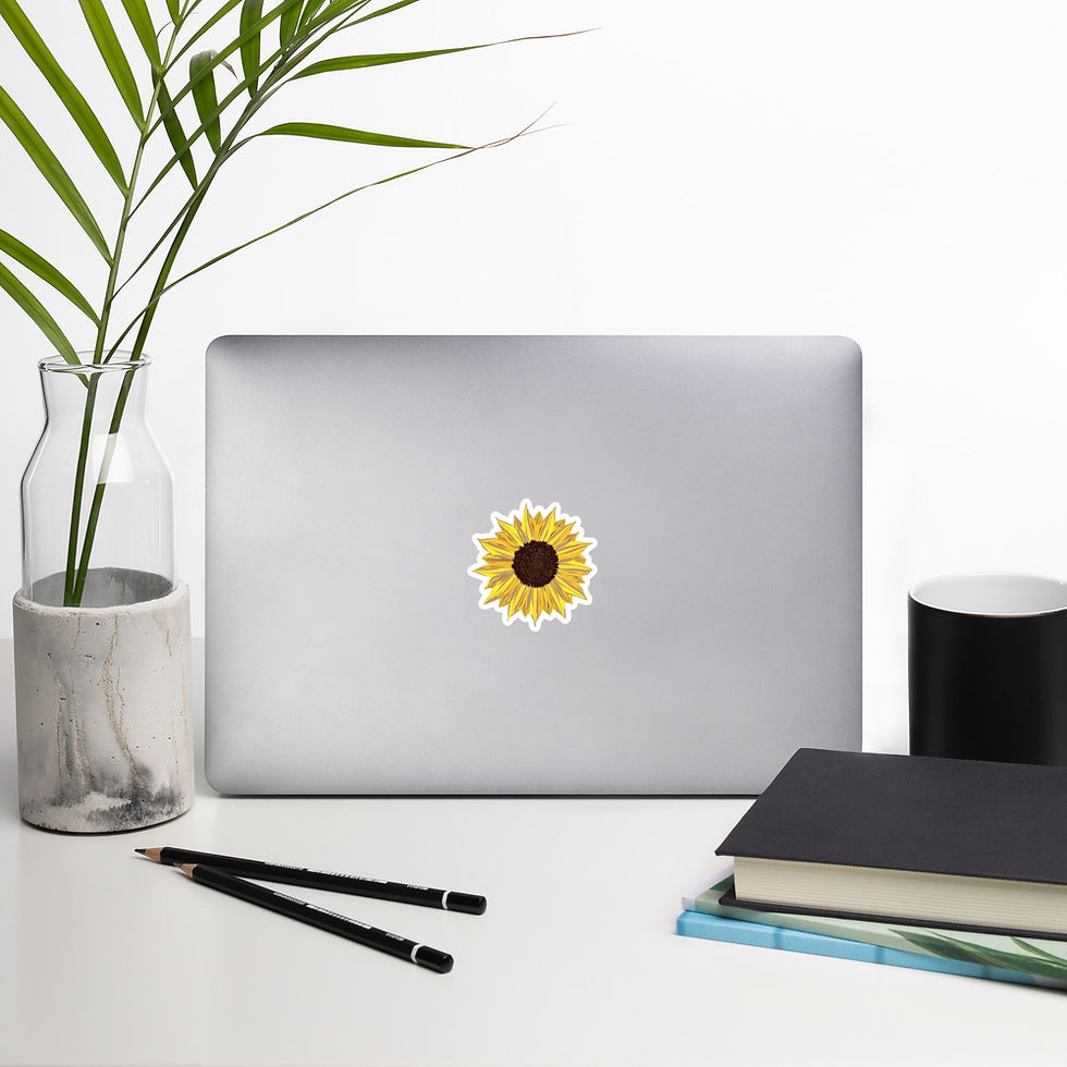 Thumbnail: Sunflower Vinyl Sticker