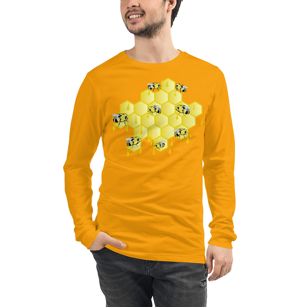 Thumbnail: Honeycomb Long Sleeve Tee