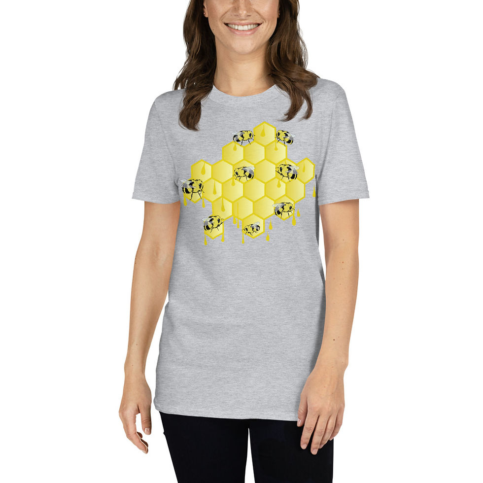 Thumbnail: Honeycomb Short-Sleeve Unisex T-Shirt