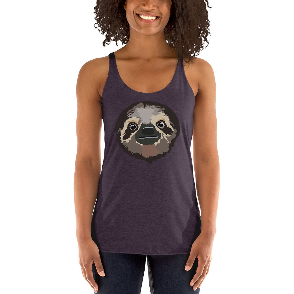 Thumbnail: Sloth Racerback Tank
