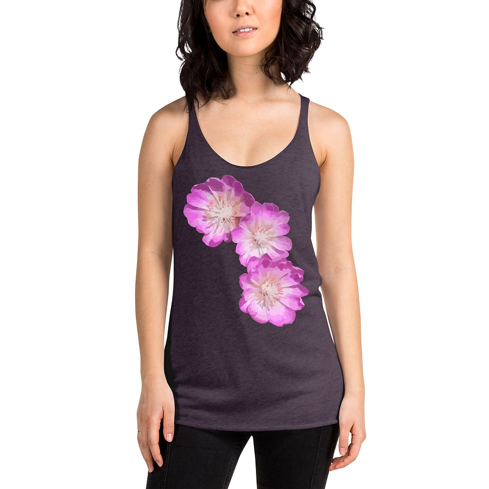 Thumbnail: Bitterroot Flower Montana Racerback Tank