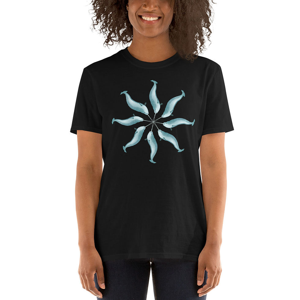 Dance of the Narwhals Unisex T-Shirt