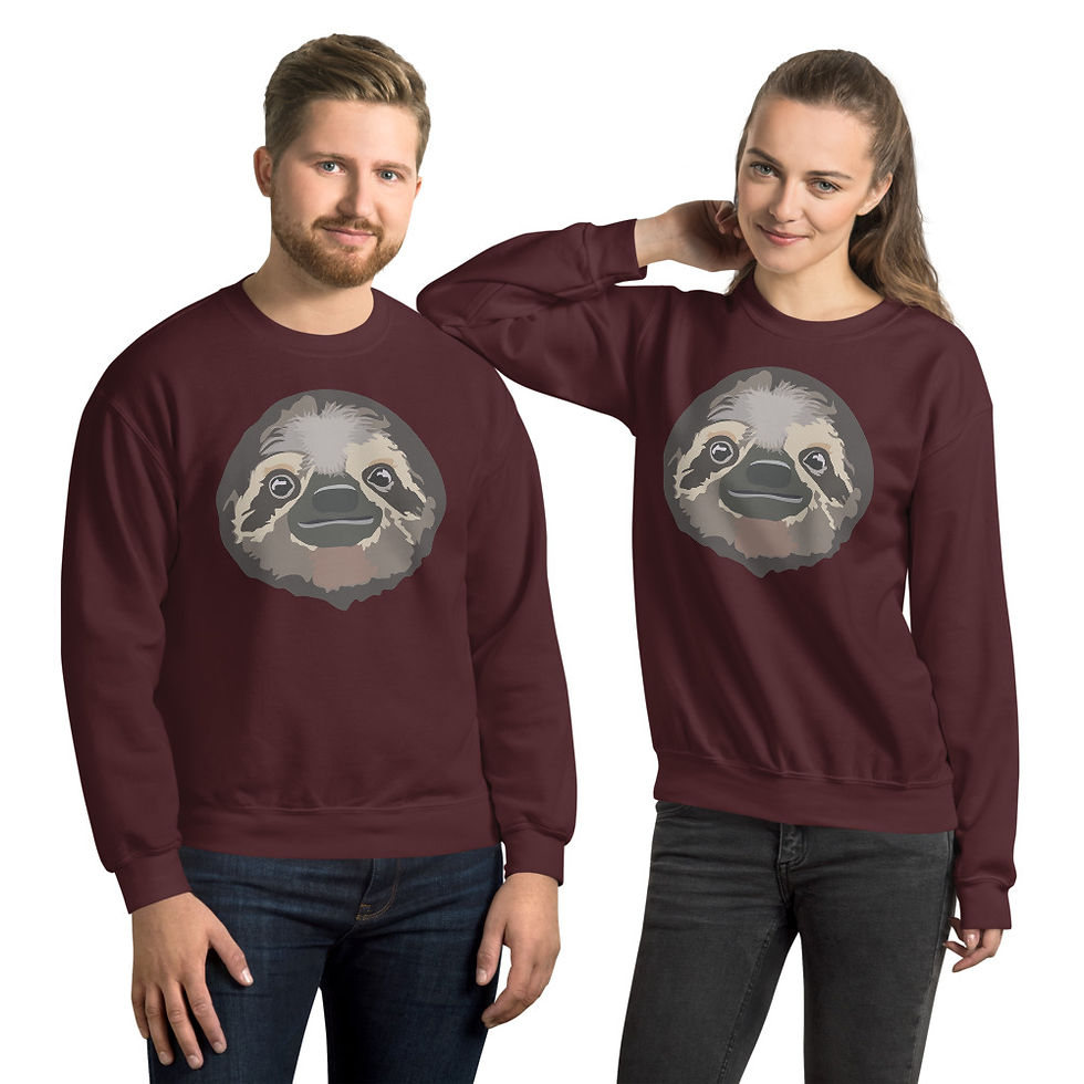 Thumbnail: Sloth Crew Neck Sweatshirt