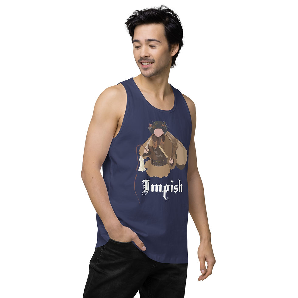 Thumbnail: Dwight Schrute Belsnickel "Impish" Premium Tank Top