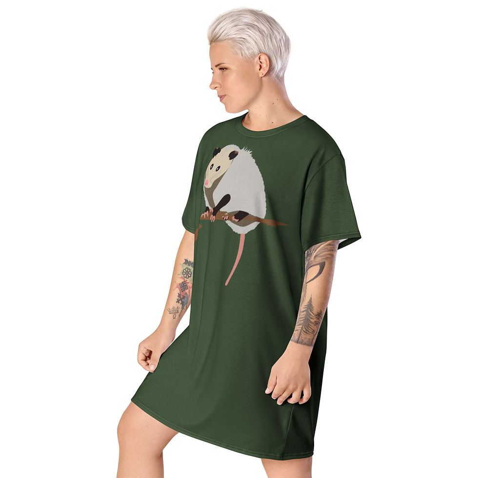 Thumbnail: Opossum T-shirt Dress