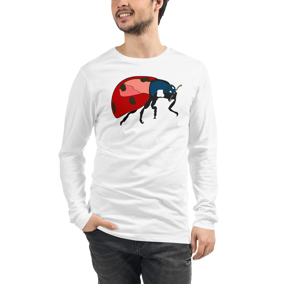 Lady Bug Unisex Long Sleeve Tee