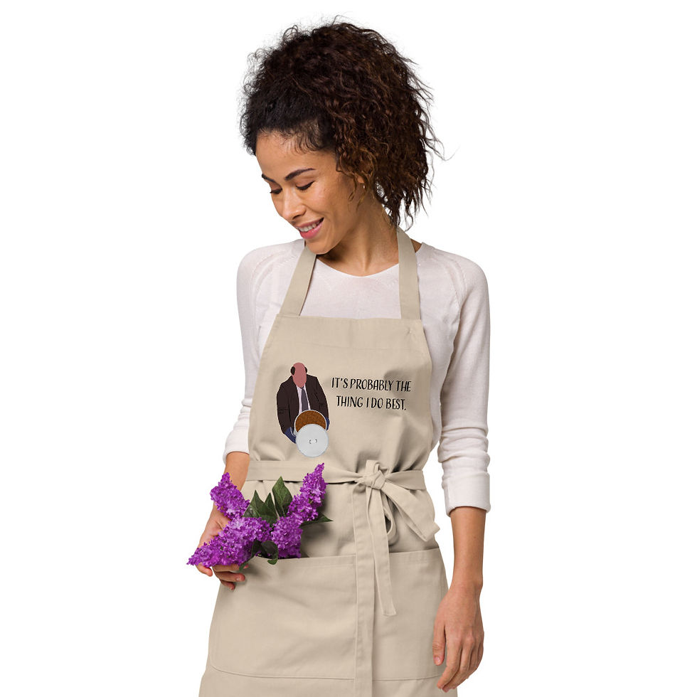Thumbnail: The Office "Kevin's Chili" Organic Cotton Apron