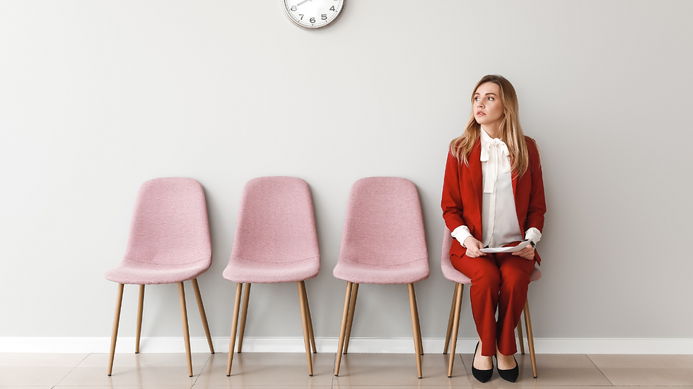 Woman waiting