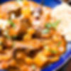 Arranged Food and Objects