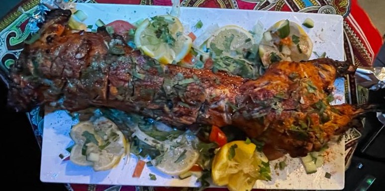 Arranged Food and Objects