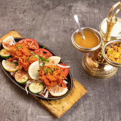 Arranged Food and Objects