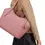 Thumbnail: Coach Meadow Pebbled Leather Shoulder Bag - True Pink