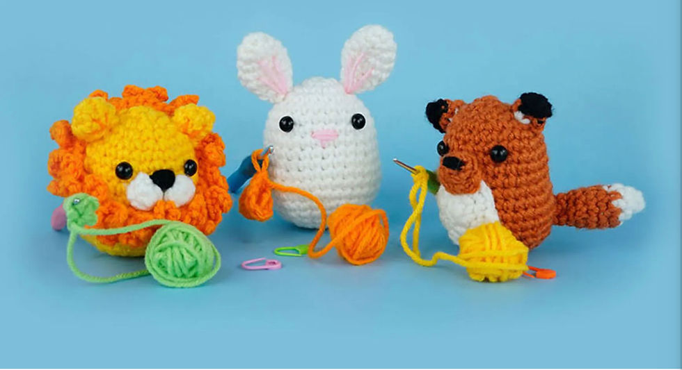 Knit The Wobbles (cutest + fun + beginner-friendly): Purl Scouts 🧶
