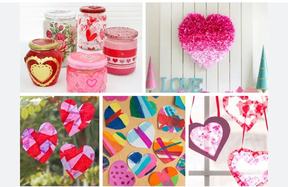 💝 Make handcrafted Valentine Gifts with us! 