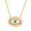 Thumbnail: Evil Eye Crystal Lash Necklace