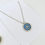 Thumbnail: Zircon Evil Eye Necklace