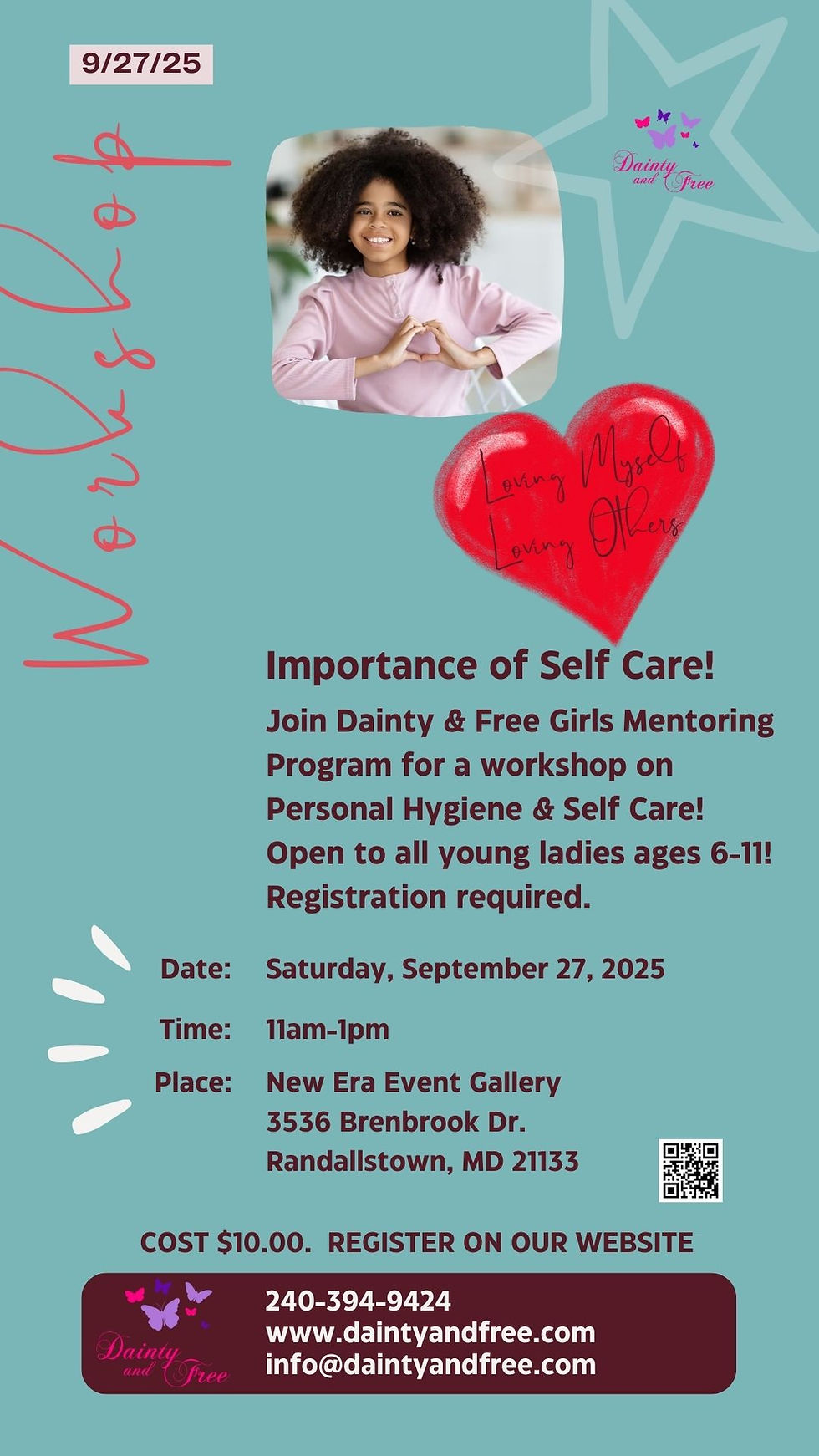 Self Care Workshop!