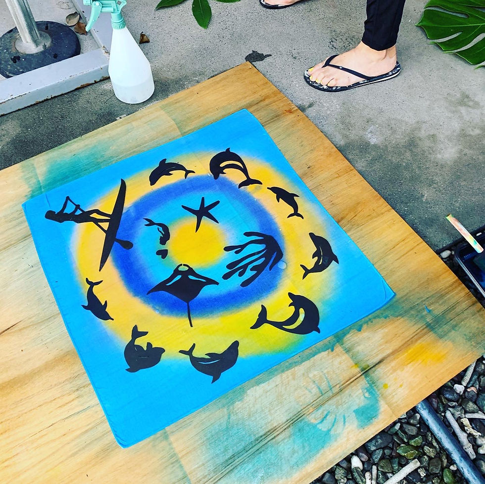 Thumbnail: 太陽染め体験